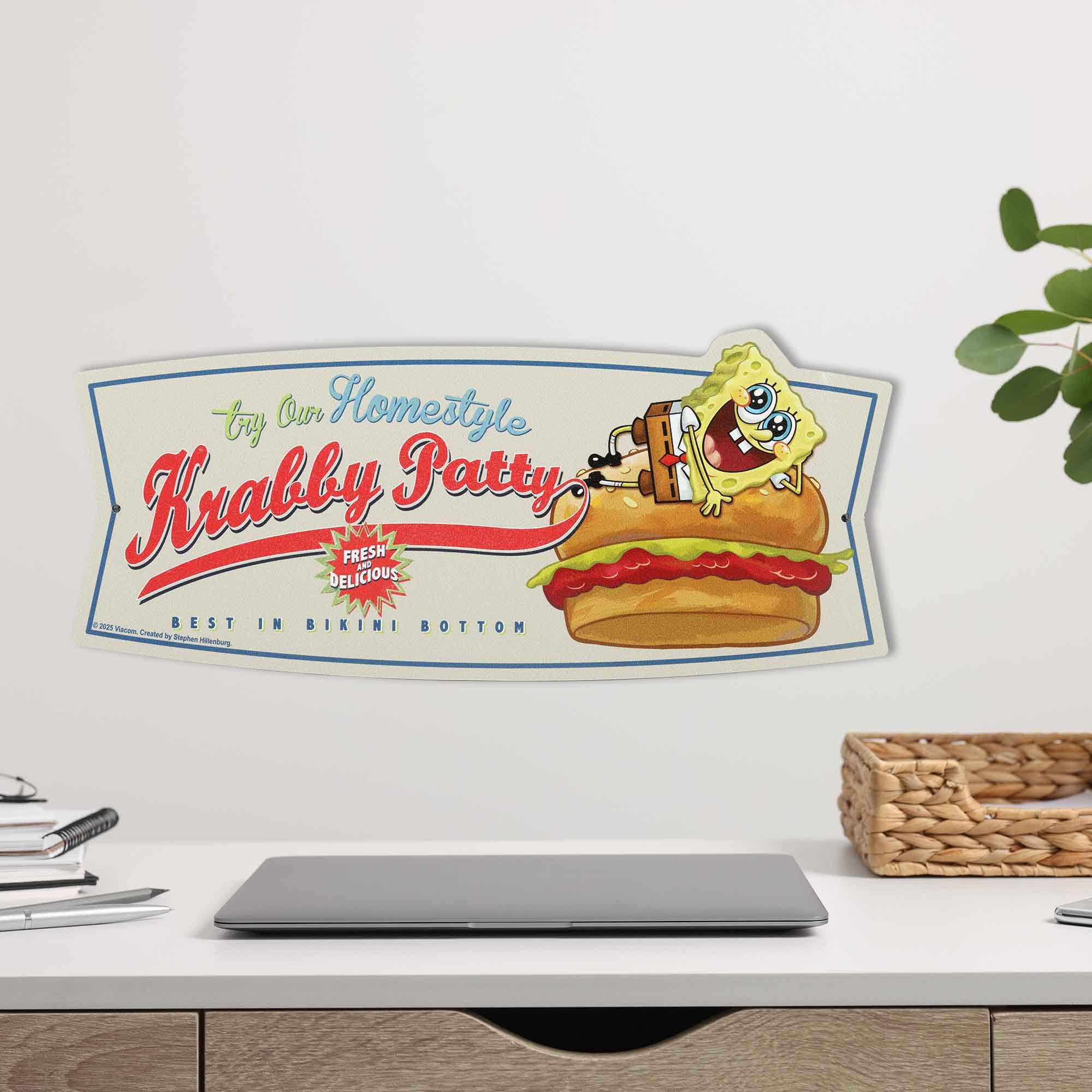 Amazon.com: SpongeBob SquarePants Try Our Homestyle Krabby Patty